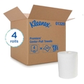 Kimberly-Clark Kleenex Paper Towels, 1 Ply, White, 4 PK 1320
